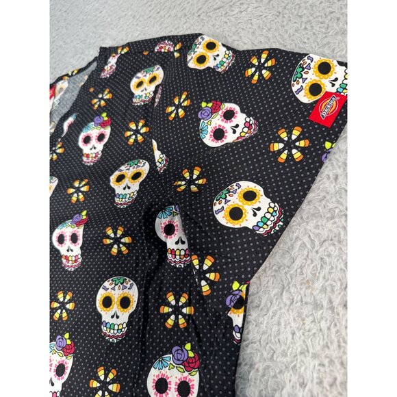 Assorted Halloween-Themed Scrub Tops Bundle XL Dickies UA Scrubs Disney 1-Pants - Picture 10 of 16